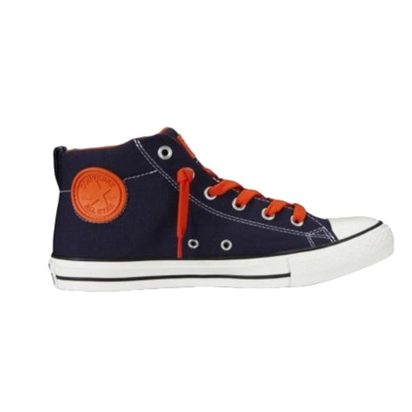 CONVERSE unisex All Star Chuck Taylor Street Mid Shoe in Dozar Blue - Picture 1 of 16
